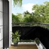 VidaXL Balcony Screen, Garden Privacy Screen, Protection Screen, Outdoor Terrace Privacy Screen, Black 75x1000 Cm 100% 4000363