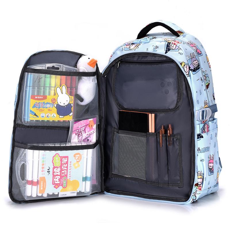 Cartoon Student's Large Capacity Schoolbag Children's Backpack for Boys Girls