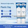 Быстросхватывающая белая пластиковая стальная шпаклевка: Керамический клей-герметик против плесени для кухни, ванной комнаты и окон