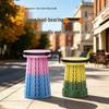 Складной телескопический стул грузоподъемностью 550 фунтов, регулируемый портативный стул, стул для хранения для путешествий на открытом воздухе и рыбалки.