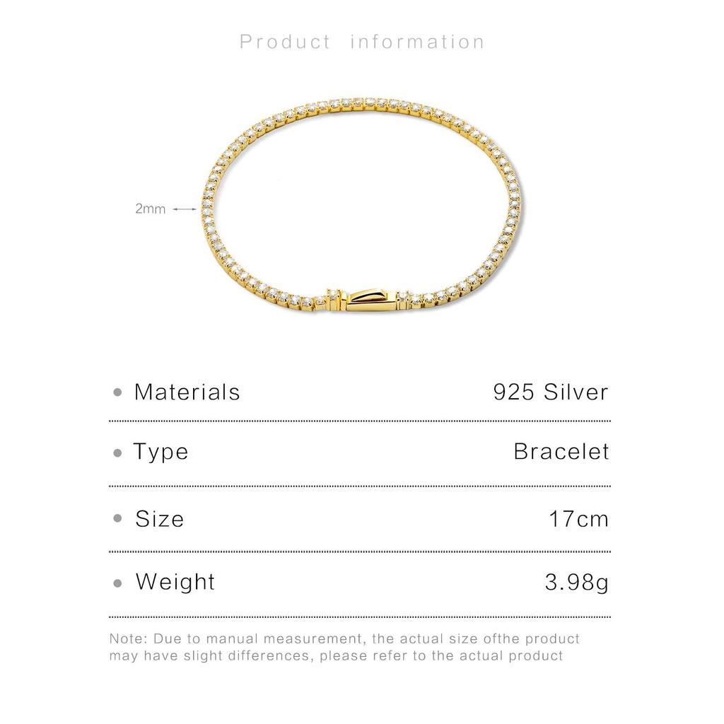 ANDYWEN 925 Sterling Silver Thicker 2mm Green Tennis Paperclip Bracelet Chain Women Rock Punk 2023 Winter Luxury Jewelry