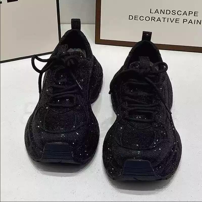 Новые повседневные туфли на толстой подошве, увеличивающие рост, из парижской натуральной кожи ринонет, дышащие папины кроссовки