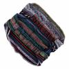 Vintage Ethnic Style Wide Side Wash Face Non Slip Stripe Headband Women Hairbands Korean Head Wrap