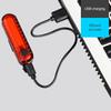 BicycleTail Light USB Rechargeable For Night Riding Back Bike Taillights Red LED Bright Rear Bike Light Cycling Safety