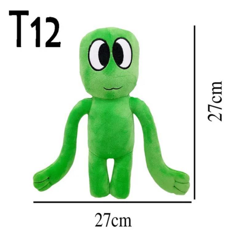 Rainbow Friends roblox, плюшевая игрушка, мультяшный игровой персонаж, кукла, кавайный синий монстр, мягкие игрушки для детей, рождественские подарки