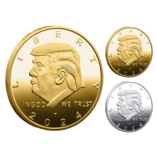 Памятная монета, подарок на память, нержавеющая, устойчивая к коррозии, полированная коллекционная металлическая монета, украшение