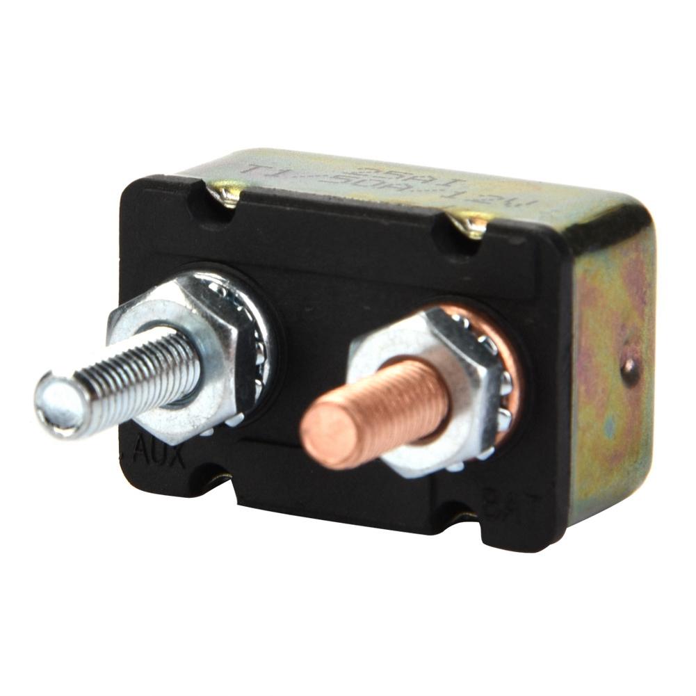 Авто Морской 12 24В Универсальный Автоматический Сброс Предохранителя Автоматический Выключатель с Металлической Крышкой (50А)