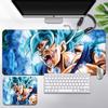 Коврик для мыши Dragon Ball с принтом Сон Гоку, Аниме из детства, Большой размер, Игровой коврик для клавиатуры, Коврик для офисного стола, Анимация Супер Сайяна, Коврик для студенческого стола