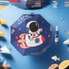 Nice Astronaut Space Explorer Automatic Umbrella Reflective Stripe Design Recycling Without Rebound Sunscreen umbrella,1PC