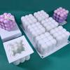 Силиконовая форма куб - Формы для DIY ароматерапевтических свечей-шаров, Креативная форма для выпечки и муссовых тортов