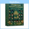 Бутылка текилы Рождественский адвент-календарь с акриловыми плоскими украшениями для обмена подарками на праздник
