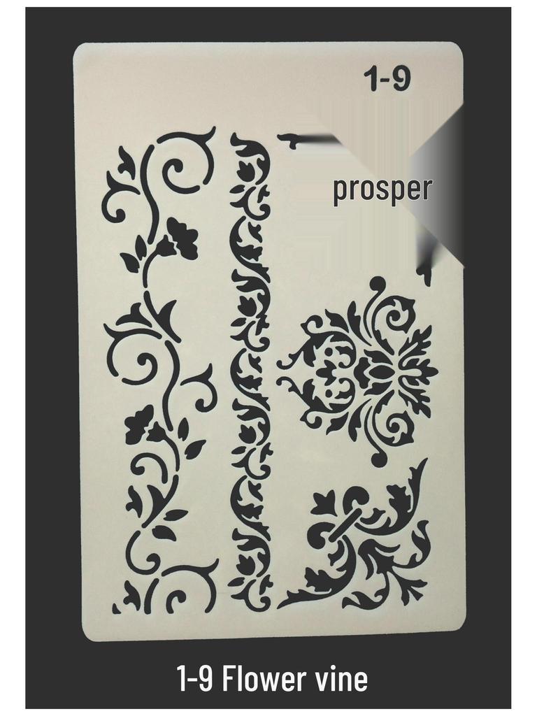 Кружевной шаблон-линейка для создания персонализированных альбомов и рукоделия своими руками