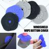 Car Windshield Wiper Hole Protective Cover Wiper Dustproof Protection Bottom Sleeve Leaves Debris Prevention Cover Accessories