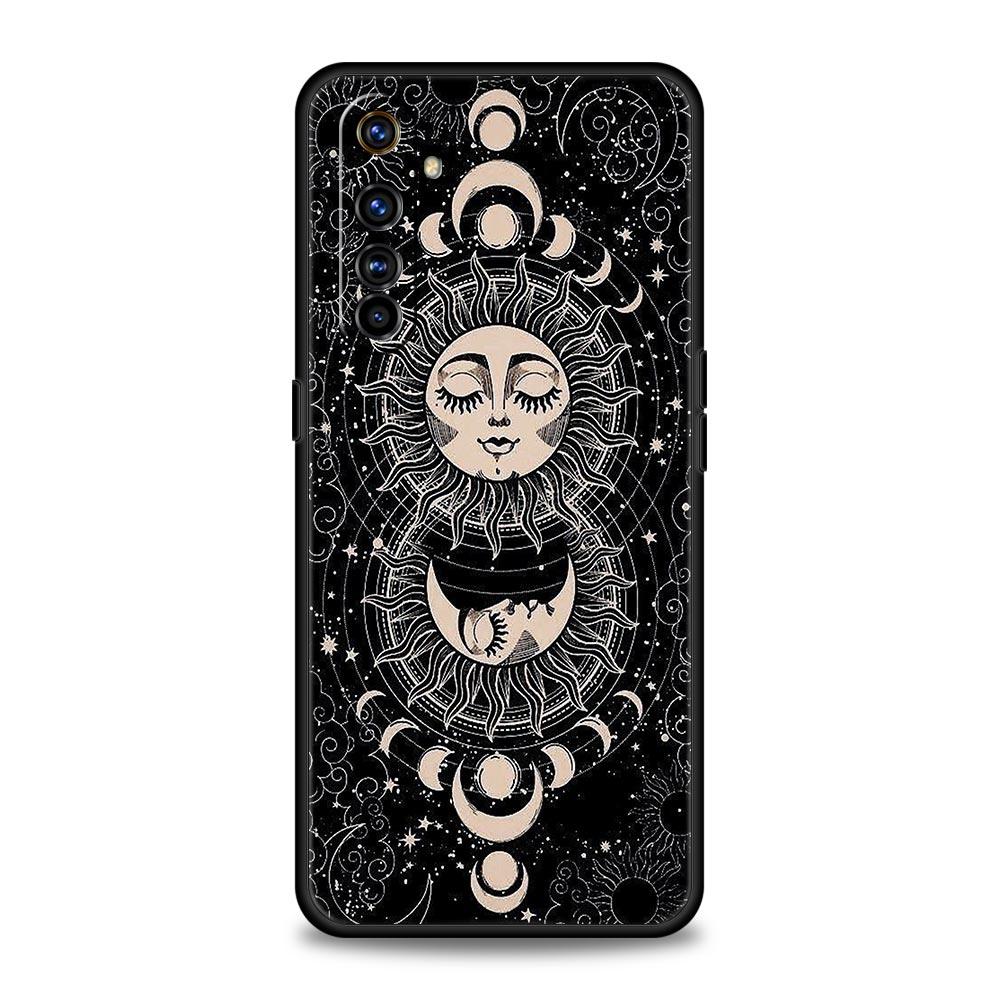 Чехол для телефона с рисунком 'Планета и звездное небо' Для Realme 12 11 10 9 8 5G 7 6 GT5 GT3 GT2 Pro Plus C21 C11 C25 C35 GT Neo 2 3 3T 5