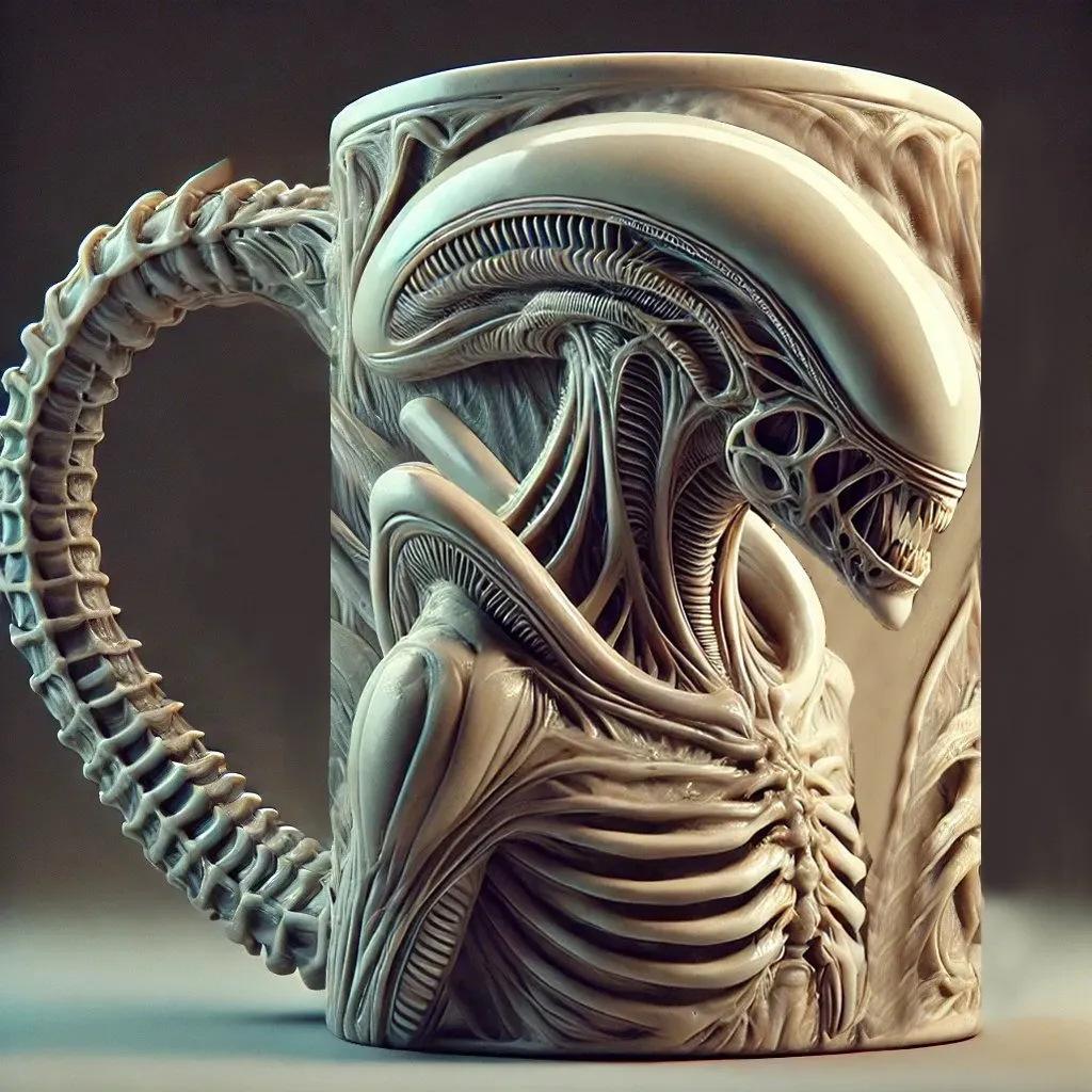 Creatures Octopus Mug Ornament 3D Octopus Fun Ceramic Coffee Cup Handmade Octopus Shaped Statue Cup Ocean Enthusiast Gift