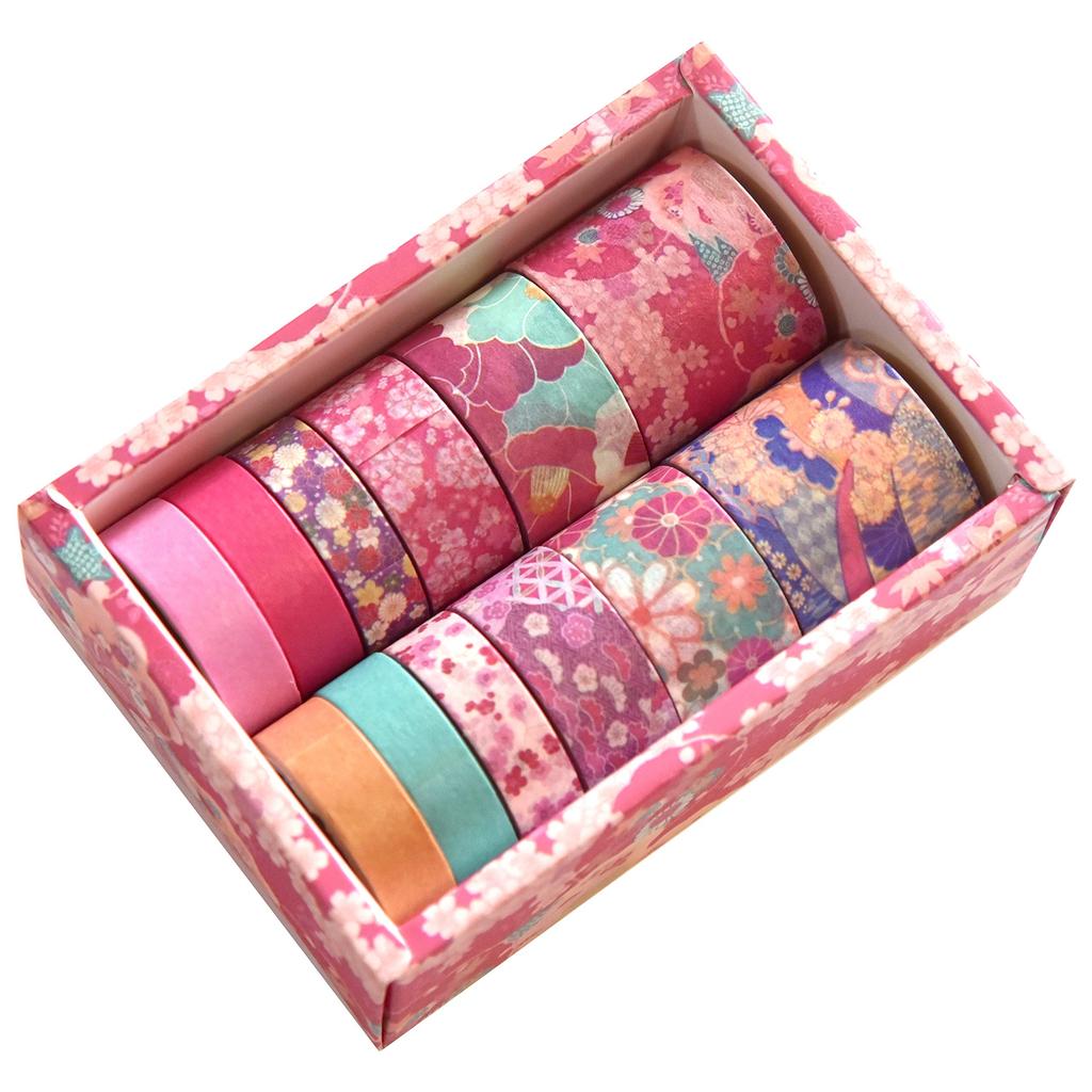 PBM Masking Tape Set for Seasons and Japanese and Solid Stylish Yuzen and Kimono and Japanese Designs Occasions Patterns, Designs, Colors, Patterns,