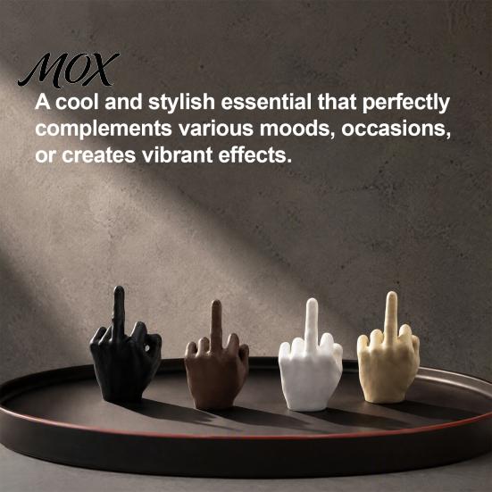 Sarcastic Office Desk Decorations 10/25/50/100Pcs Mini Middle Finger Figurine, 3D Printed Tiny Hand Ornament, Funny Small Prank Props for Adults