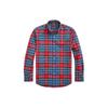 Polo Plaid Logo Embroidered Loose Oxford Long Sleeve Shirt Men Shirts Multicolor MNPOWOV16820986-999
