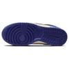 Nike Dunk Low LX Синие замшевые женские кроссовки Deep-Royal-Blue Dark-Obsidian DV7411-400