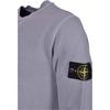 STONE ISLAND Лого Свитшот с круглым вырезом Мужской свитшот Серый 811561241-V0166