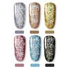 ROSALIND 5ml Nail Polish Nail Print Shiny Platinum Gel Polish Kit