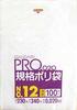 Полиэтиленовый пакет Sanipak LT12 Standard 12 прозрачный 100 листов LT12 Нет. (0,02)