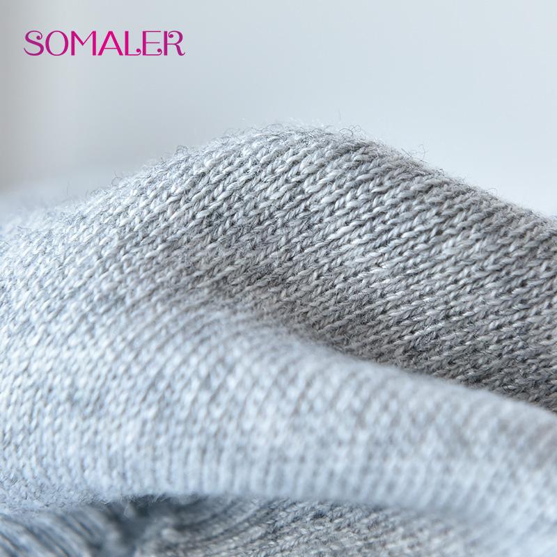 SOMALER Женские вязаные шерстяные шапки на зиму в стиле хип-хоп Gorros для женщин, повседневные кепки хорошего качества