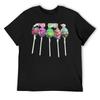 Blow Pop Candy, Gum, Favorite, 1980s, Photograph, Cherry, Watermelon, Grape, Sour Apple, Strawberry T-Shirt