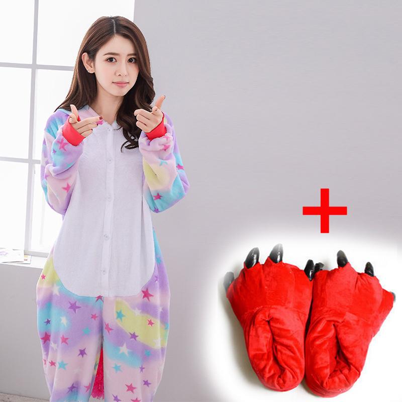 Kigurumi Pajamas for Women Cosplay Costume Adults Anime Homewear Suit Cartoon Onesie Women Sleepwear Pjs Set