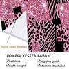 Y2K Leopard Print Wall Tapestry Aesthetic Wall Hanging Printed Fabric Blanket Decorative Tapestries for Bedroom Living Room Home Decor