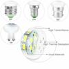 HOMZY 7-15W E27 LED Lamp E14 LED SMD5730 220V Corn Light Bulbs 24 36 56 72 LEDs Lamparas LED Chandelie for Home Decor Ampoule Led Light