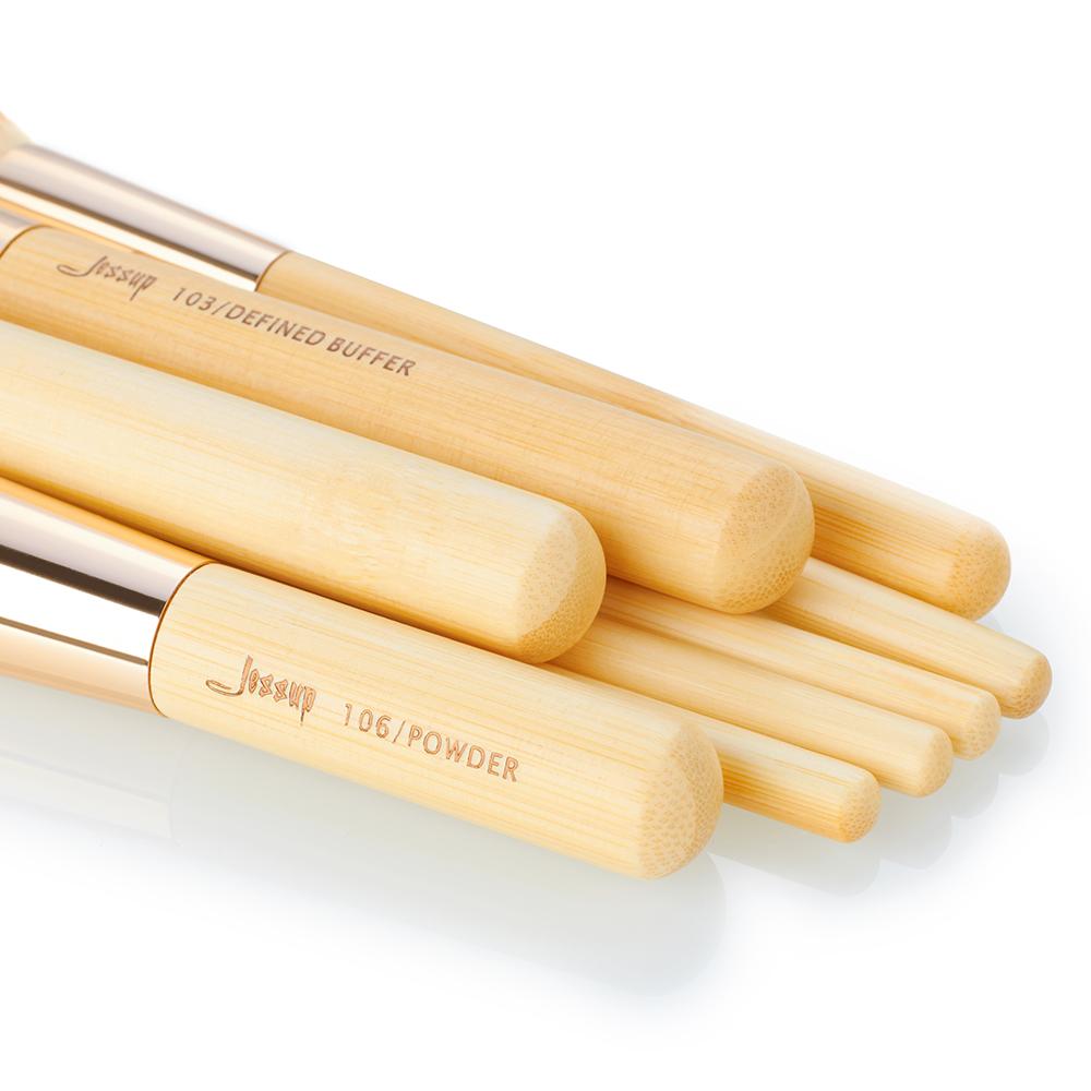 Набор профессиональных кистей для макияжа, 25 шт (Bamboo)