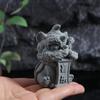 Искусственный камень Статуэтка Льва Пробуждение Арт-объект Лев Талисман Статуя Настольная