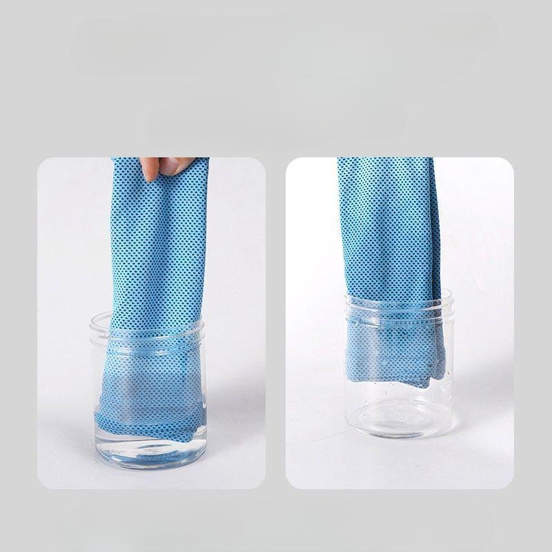 Sweat Absorbent Wipes for Men and Women, Wrist Wipes, Ice Silk, Outdoor Sports Towel, Quick Dry, Fitness, New