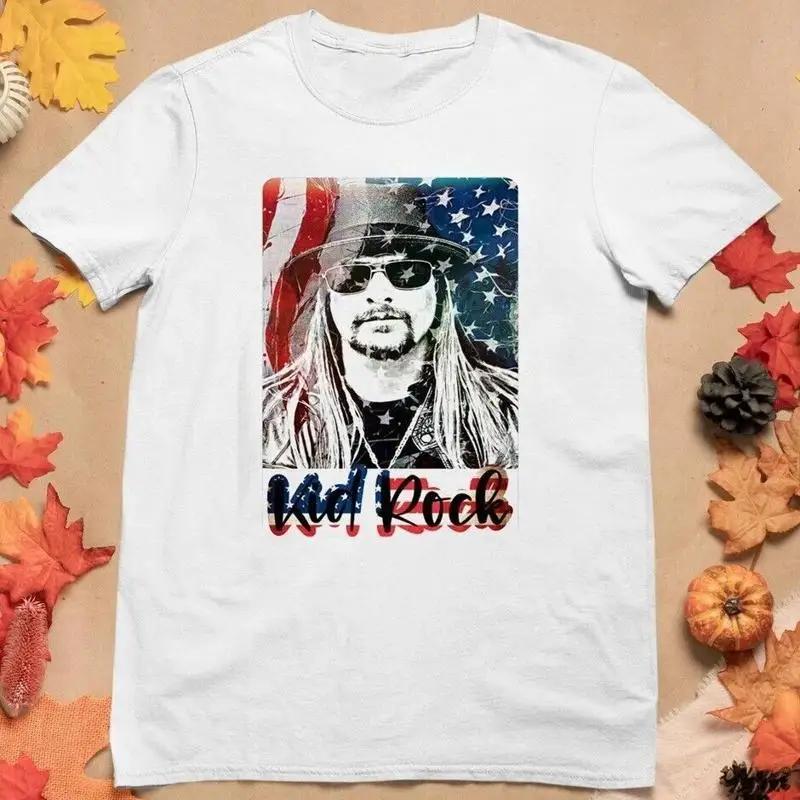 Мужская футболка Kid Rock Белая Все размеры