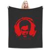 Dexter Morgan Flannel Blanket Winter  Super Soft Throw Blanket for Boy Girl Couch Chair Fashion Bedspread Sofa Bed Cover