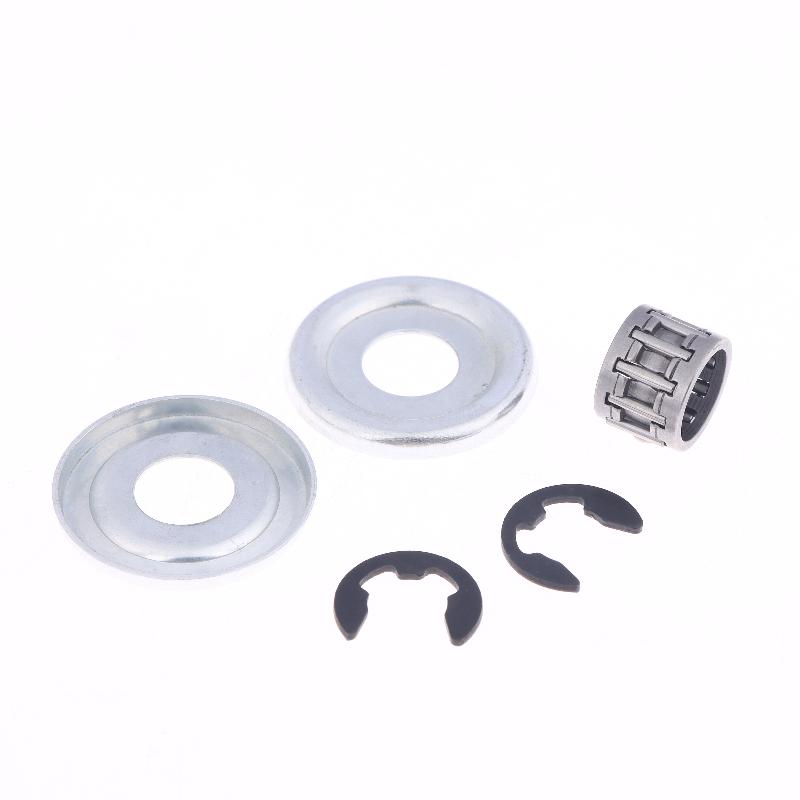1/3Комплект Игольчатый подшипник Замена Сцепление Шайба Стопорное кольцо Для Stihl Ms180 Ms250 Ms170 Ms230 Игольчатый роликовый подшипник Шайба
