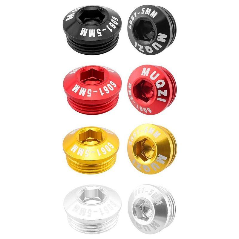 2pcs 5/6.5/9mm Dust-proof M14xP1.0 Bike Pedal Repair Bearing Pedal Cover Bicycle Pedal Cover Pedal Cover Parts