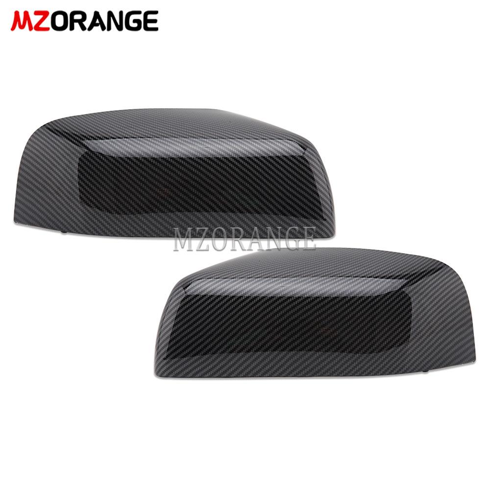 Углеродное волокно для Land Rover Freelander LR2 Discovery 4 Range Rover RR Sport, боковое зеркало, крышка, дверное крыло, вид сзади