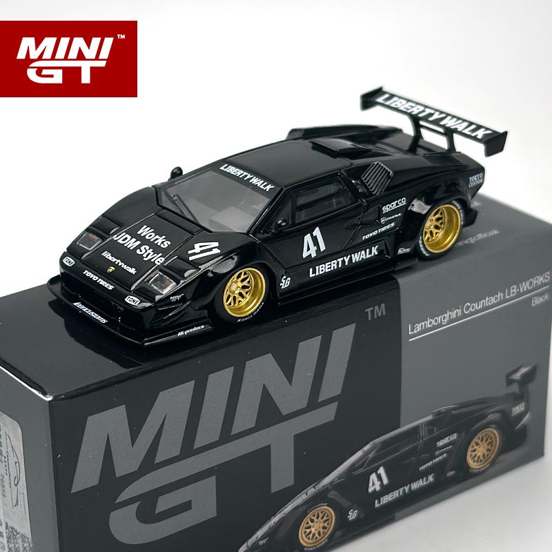 AABKP1 MINIGT 1:64 Porsche McLaren Lamborghini BMW Abarth Alloy Car Model 977 1052 1046 996 870 886 985 789 740 967 1053 1081 1055 1083