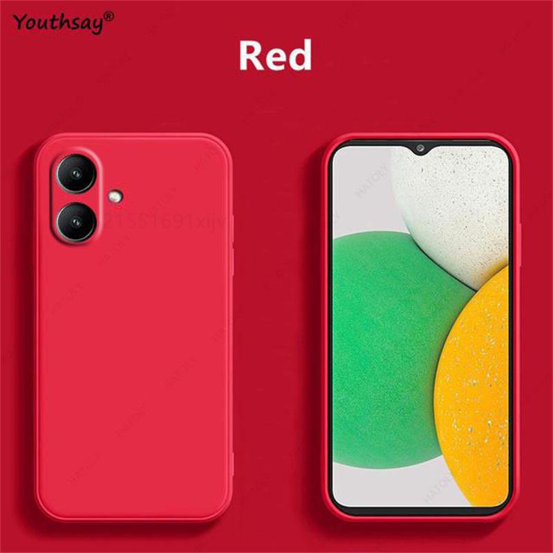 Для Samsung Galaxy A06 Чехол Чехол Samsung Galaxy A06 A05 A16 A05S Funda Coque Мягкий жидкий силиконовый чехол TPU Samsung A06