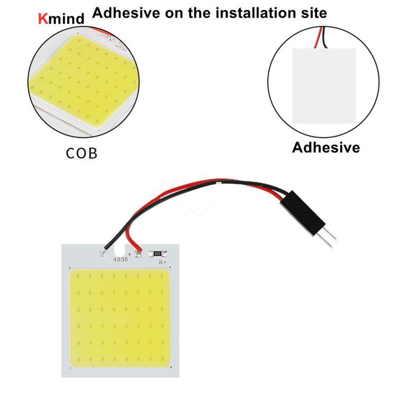 C5W BA9S LED Bulb C10W Festoon 31mm 36mm 39mm 42mm T10 W5W Light COB 12V White Car Interior Dome Reading Trunk Lamps Dome Lights 6