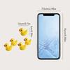 Cute Yellow Duck Miniature Figurine Ornaments Simulated Animal Resin Charms Crafts Micro Landscape Decoration Accessories