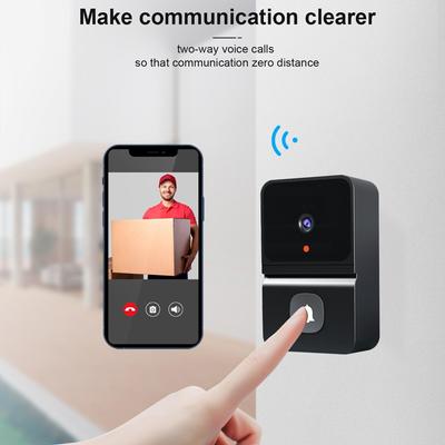 Беспроводной дверной звонок Wi-Fi наружная HD камера безопасности видео дверной звонок ночного видения домофон изменение голоса для домашнего монитора дверной телефон