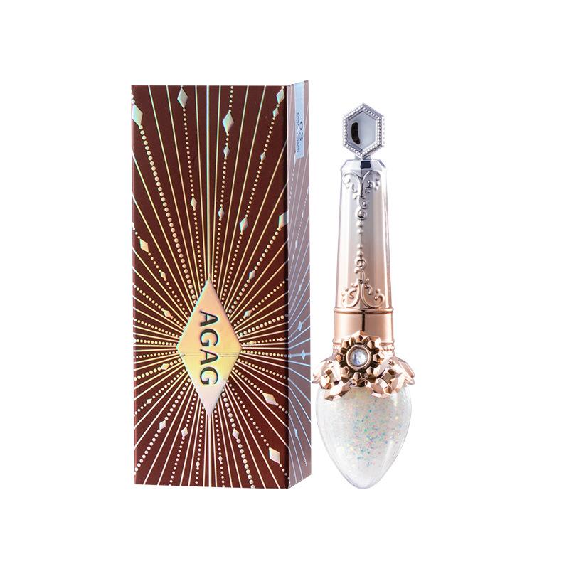 Жидкие тени для век с бриллиантами и блестками, перламутровый шелкопряд, осветляющие тени для век в стиле ретро