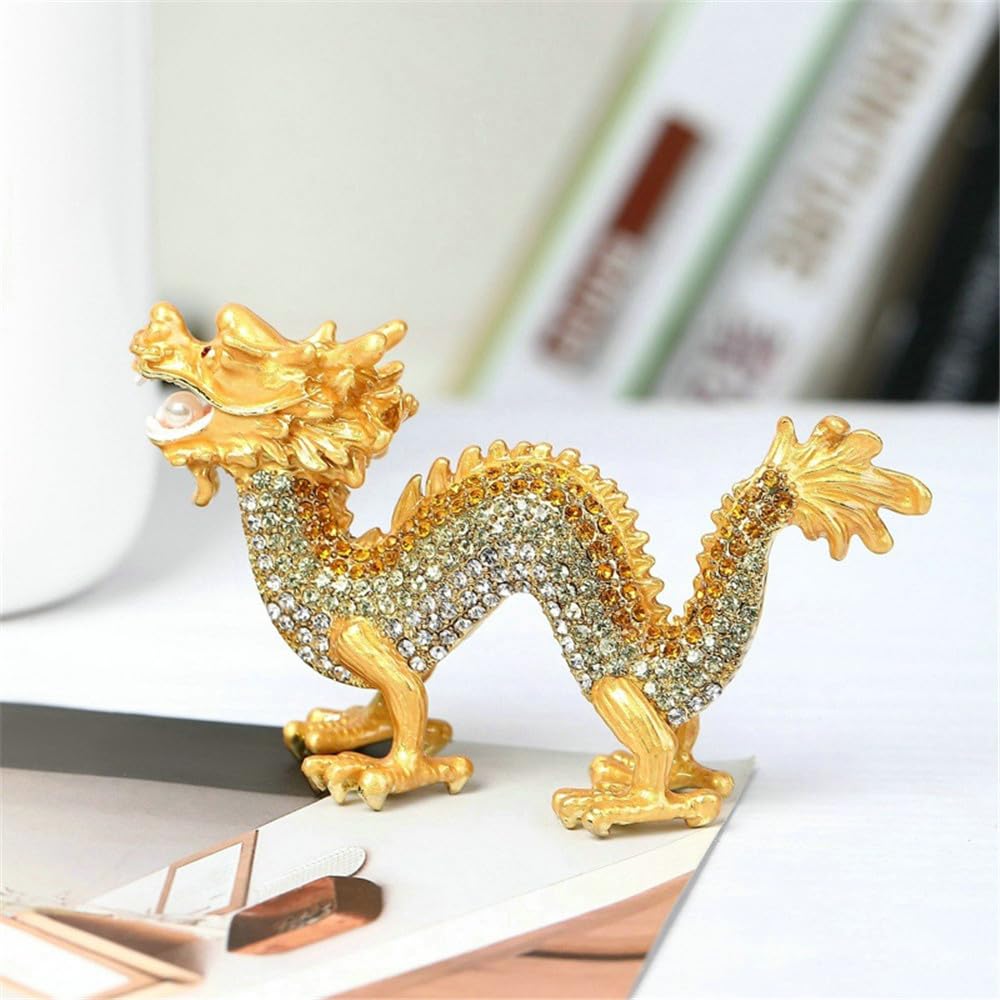 Орнамент Дракона Зодиака Орнамент Дракона Дракон 5 Когтей Фен Шуй Сияние Дракона 2024 Зодиак Удачи Орнамент Амулет Молитва Увеличивает Удачу Увеличивает Деньги
