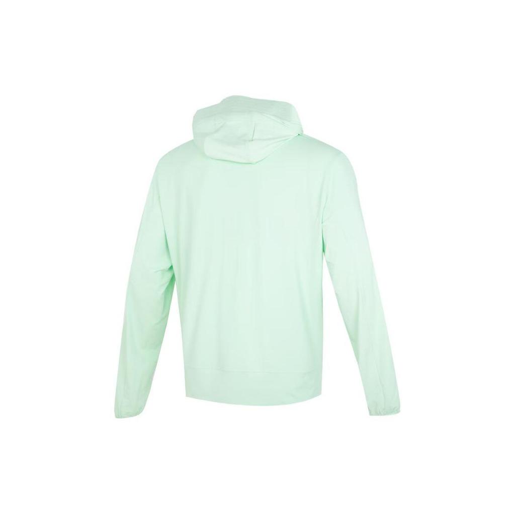Puma Однотонная трикотажная куртка с капюшоном для фитнеса и тренировок, унисекс, зеленая 682912-88