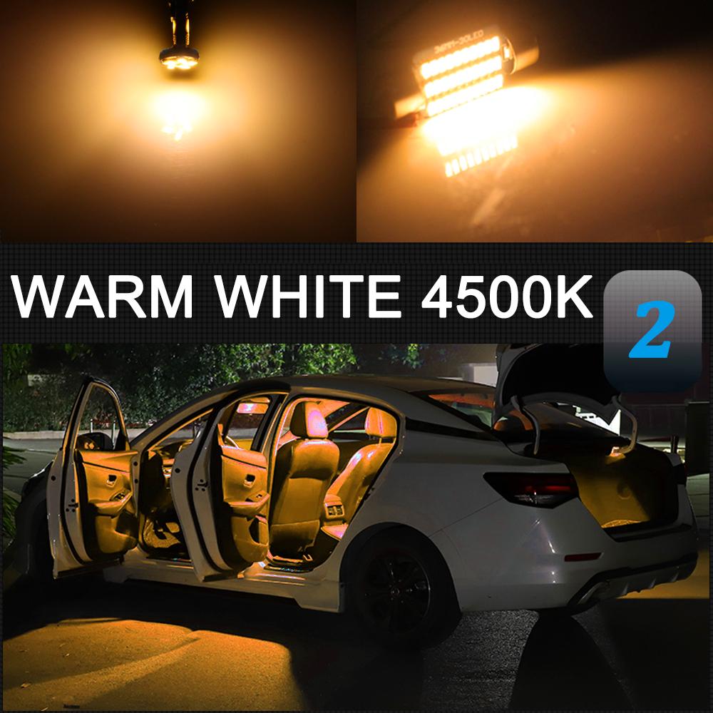 AENVTOL Car Interior LED Lamp Canbus For Seat Leon MK2 MK3 MK1 1M 1P 5F 1999-2003 2004 2005 2007 2008-2016 2017 2018 Accessories