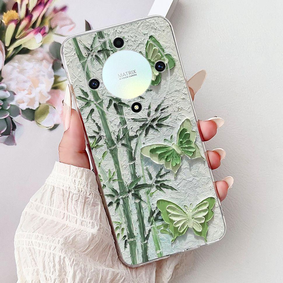 For Honor X9a 5G Case RMO-NX1 Beautiful Butterfly Soft Silicone Phone Cases For Honor X 9a X9a 2022 Back Cover Bumper 6.67"