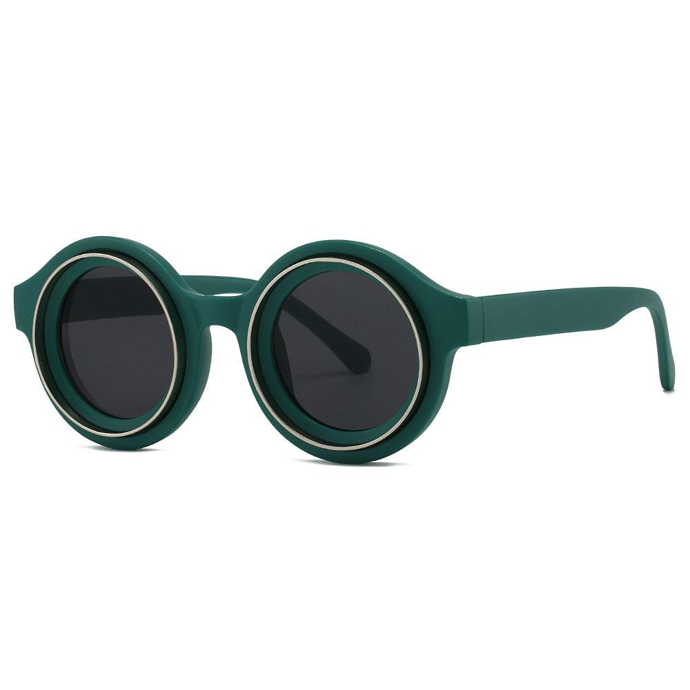 Fashion Vintage Round Sunglasses ladies For Men Sun Glasses Punk Shades Luxury  Designer Classic Steampunk Shades UV400